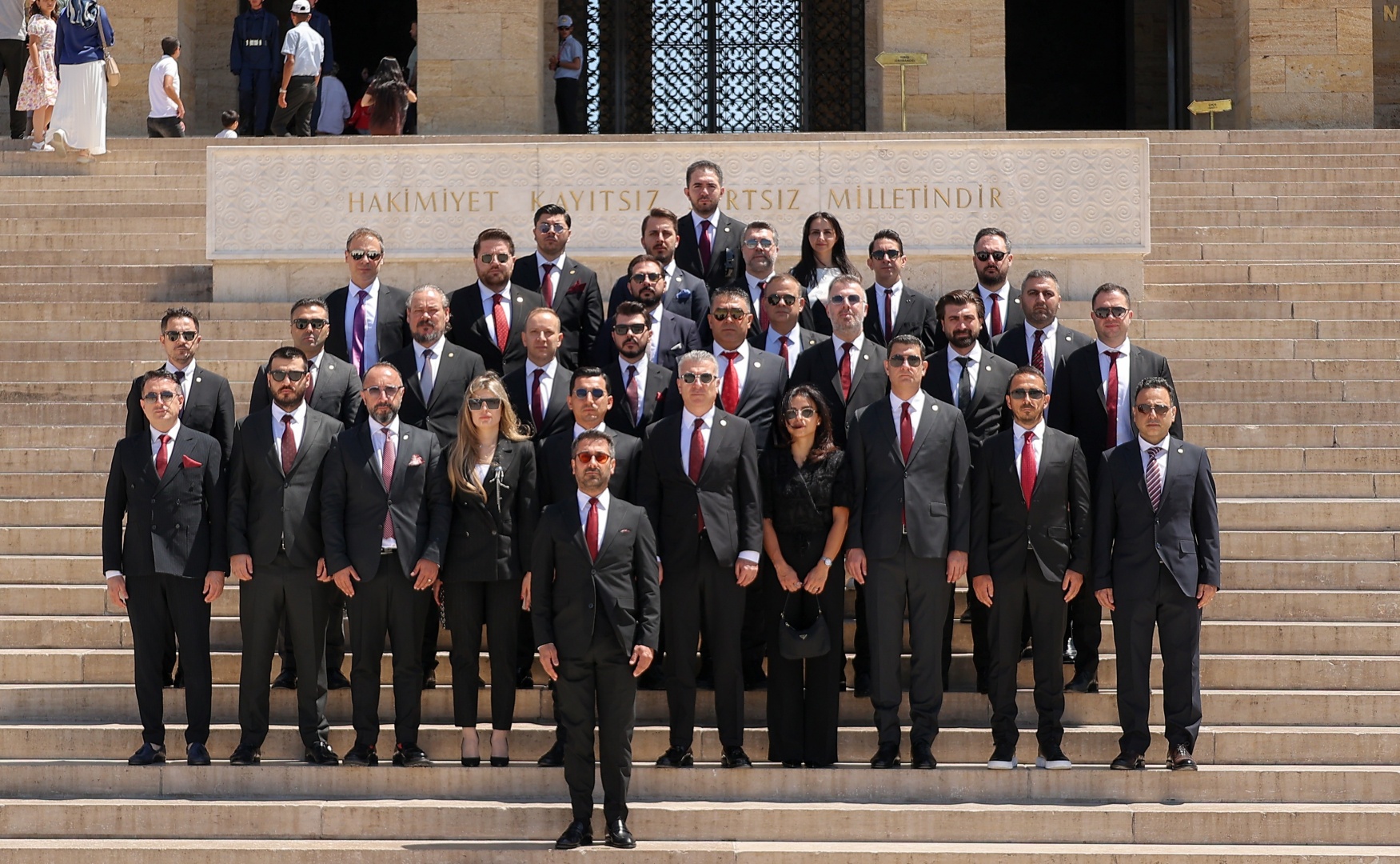 1905 AGS, ATASI’NIN İZİNDE ANITKABİR’DE...